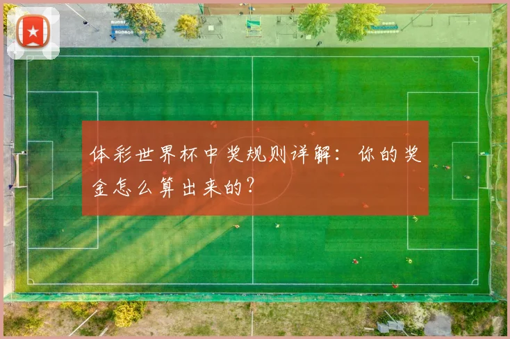 体彩世界杯中奖规则详解：你的奖金怎么算出来的？