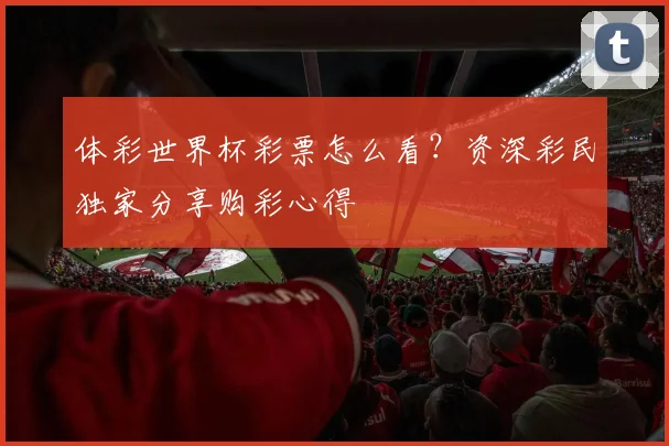 体彩世界杯彩票怎么看？资深彩民独家分享购彩心得